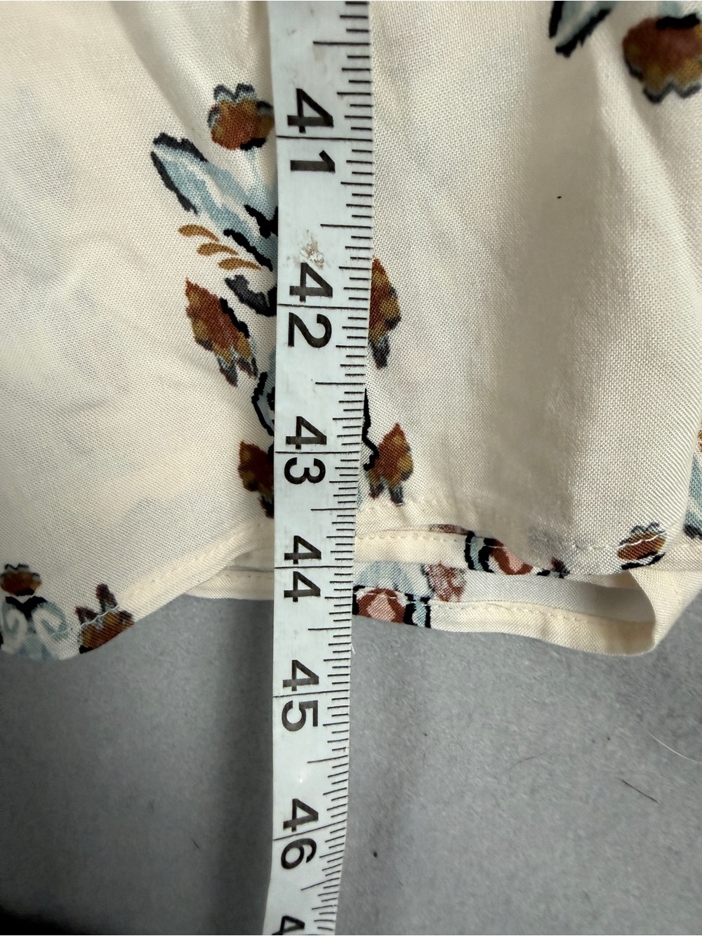 NWT Fig & Flower Tiered Midi Dress Ivory Floral Farmhouse Boho Size S - Picture 10 of 12